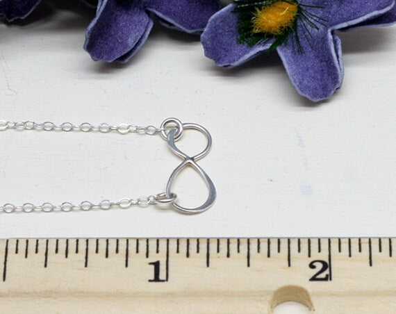 Sterling Silver Infinity Necklace