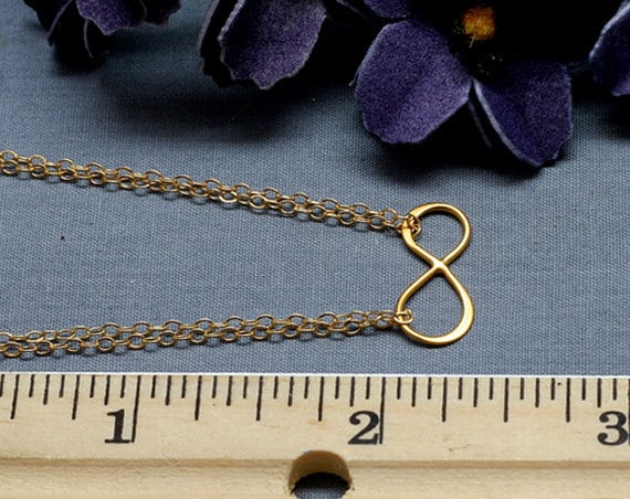 Gold Infinity Necklace
