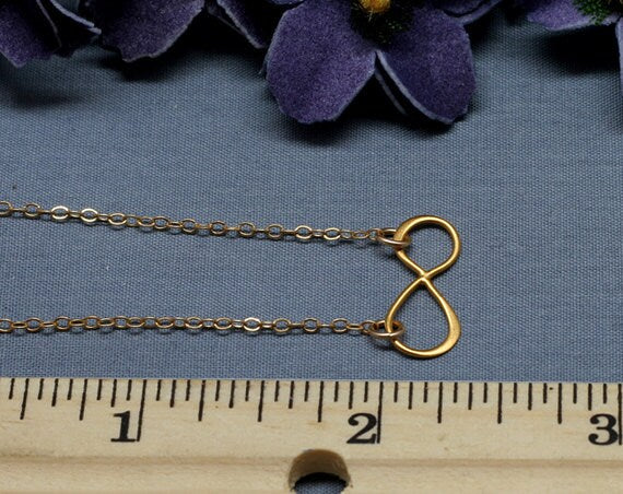 Gold Infinity Necklace