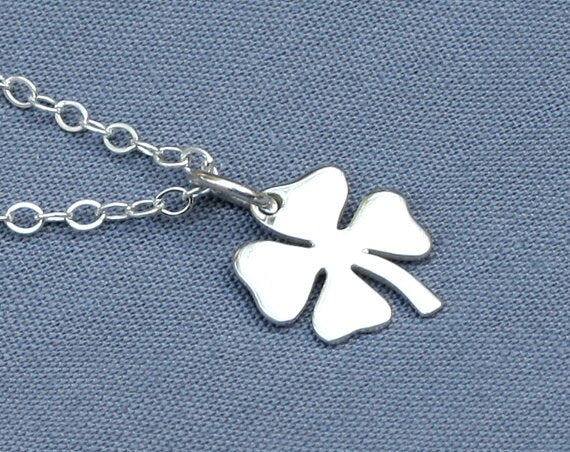 Sterling Silver Clover Necklace