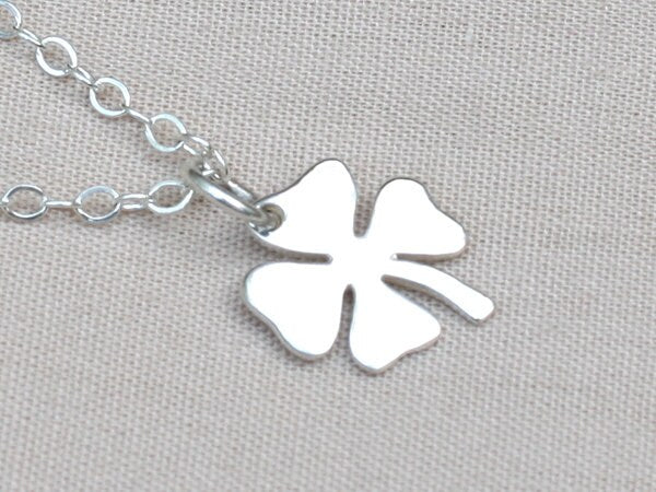 Sterling Silver Clover Necklace