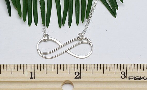 Sterling Silver Infinity Necklace