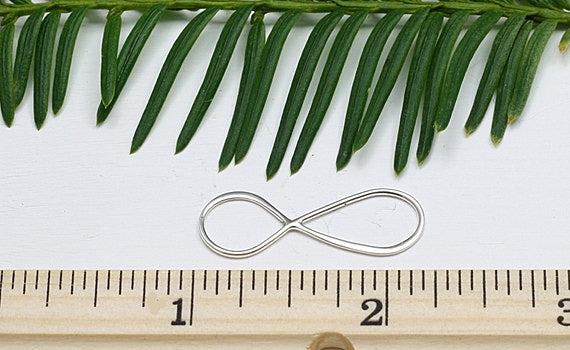 Sterling Silver Infinity Necklace