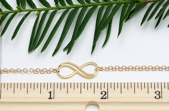 Gold Infinity Bracelet