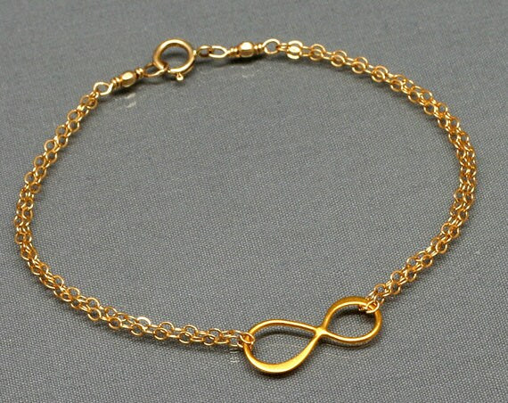Gold Infinity Bracelet