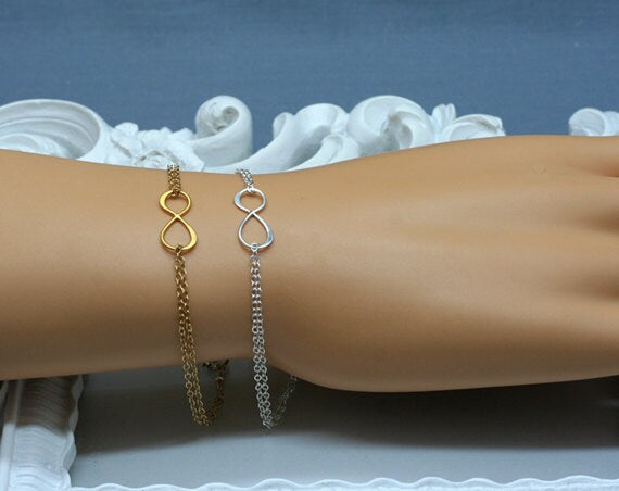 Gold Infinity Bracelet