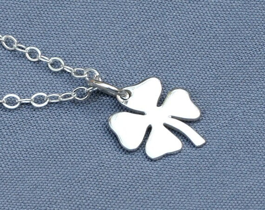 Sterling Silver Clover Necklace