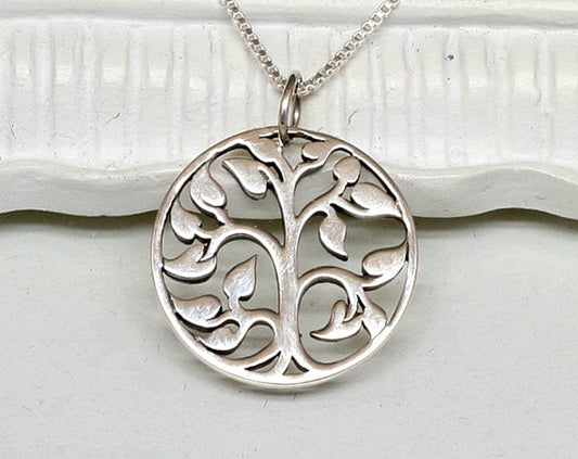 Sterling Silver Tree of Life Necklace